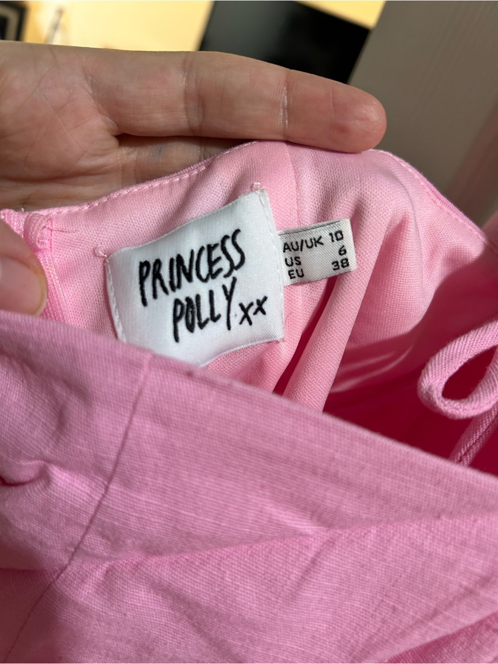 Pink Princess Polly Mini Dress - Picture 5 of 6
